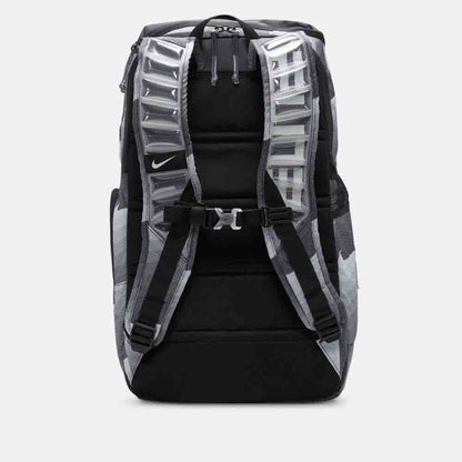 Rear view of the Nike Hoops Elite Printed Backpack.