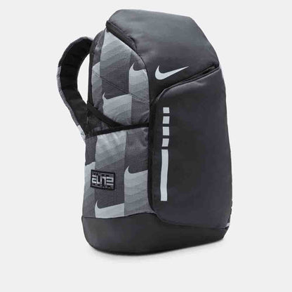 SIde view of the Nike Hoops Elite Printed Backpack.