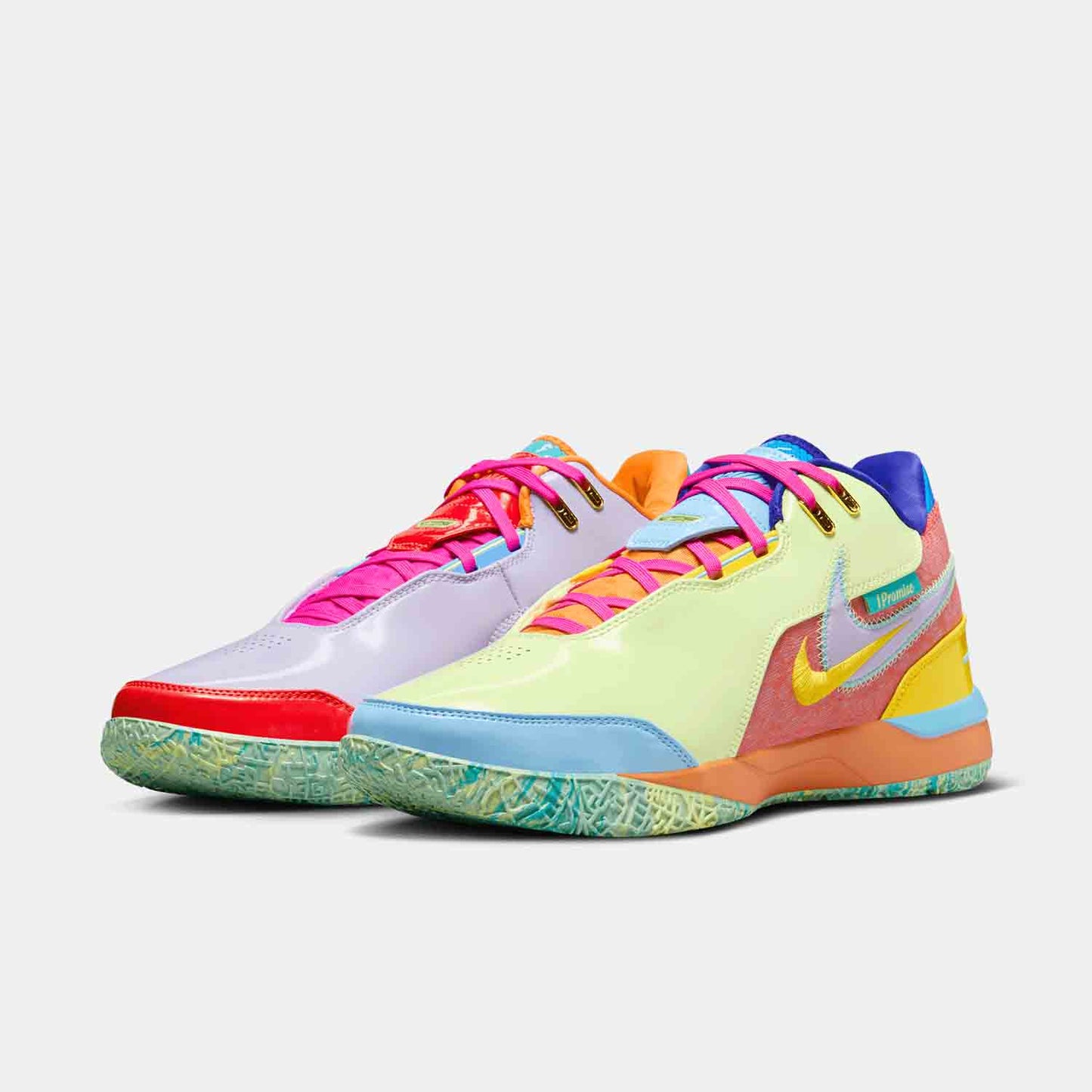 Front image view of LeBron NXXT Gen shoe.