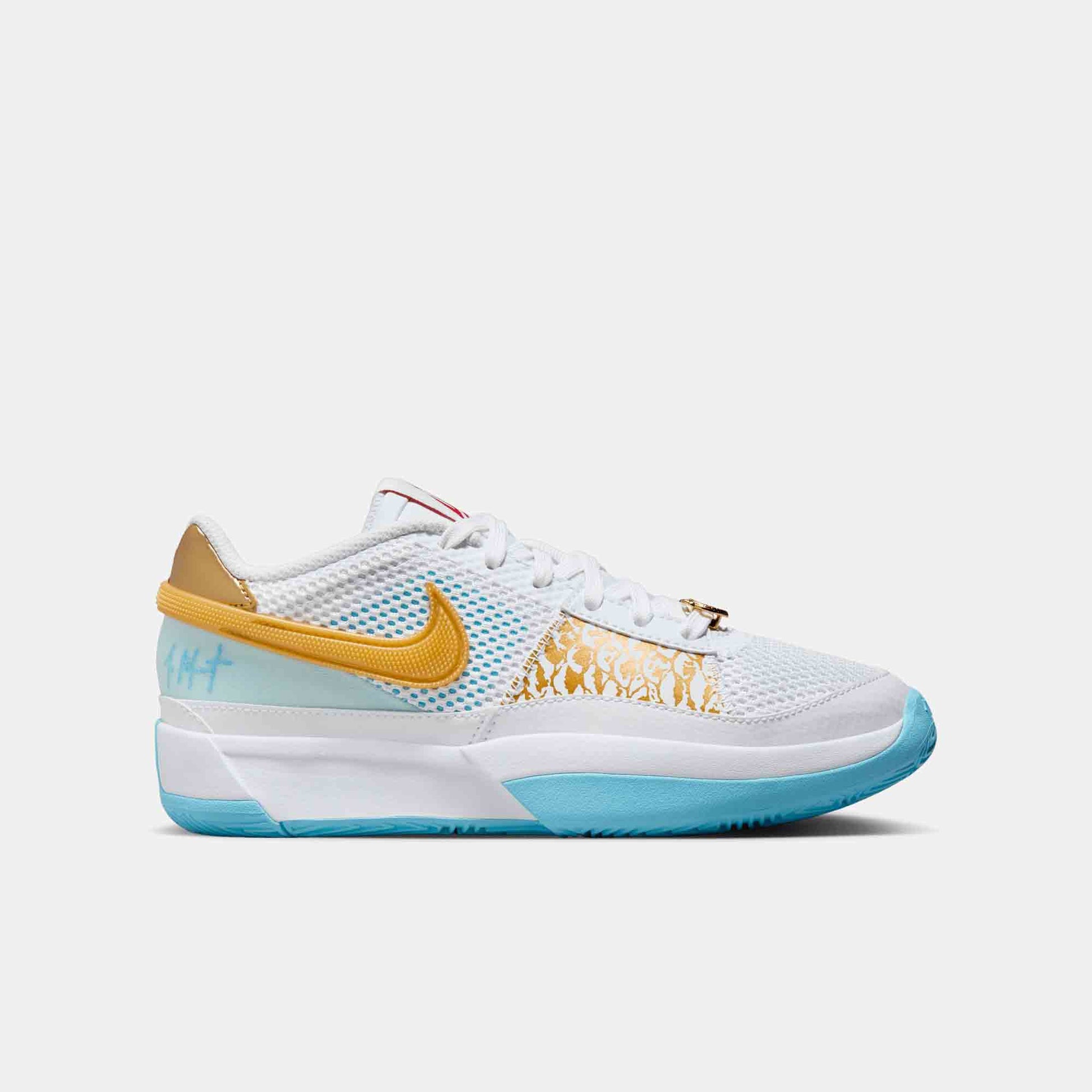 Side view of Nike Kids' JA 1 Chinese New Year Basketball Shoes.