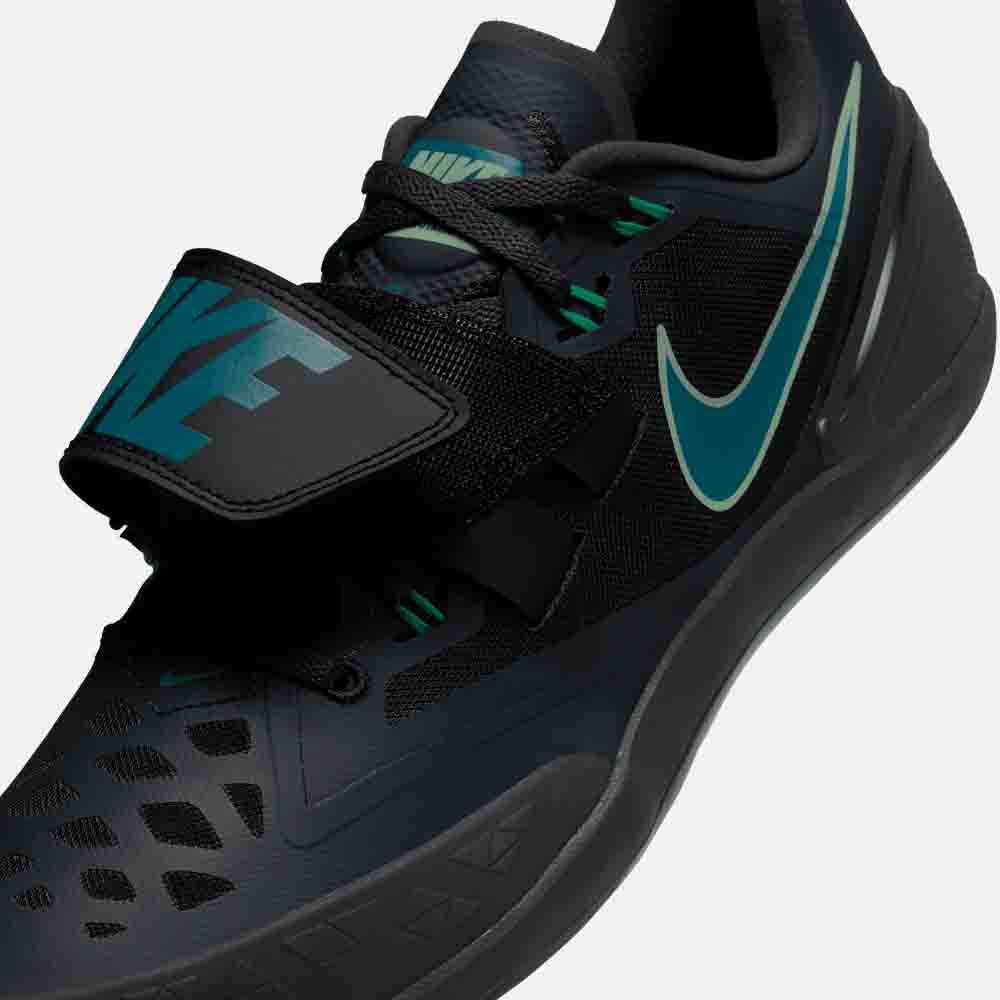 Top view of the Nike Zoom Rotational 6 Throwing Shoes.