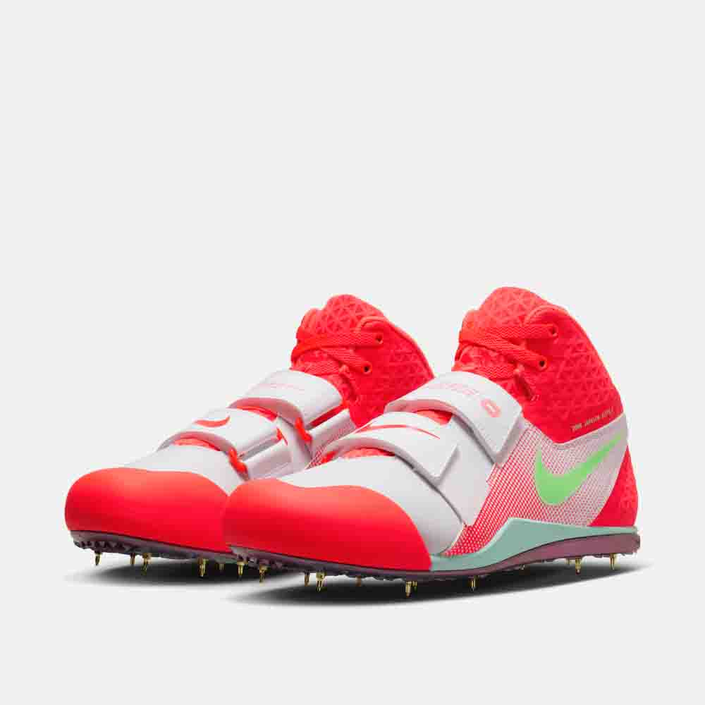 Front view of the Nike Zoom Javelin Elite 3 Throwing Spikes.
