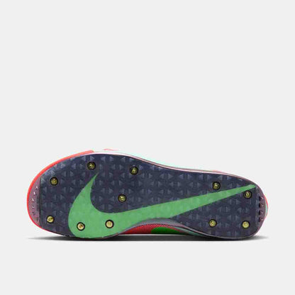 Bottom view of the Nike Zoom Javelin Elite 3 Throwing Spikes.
