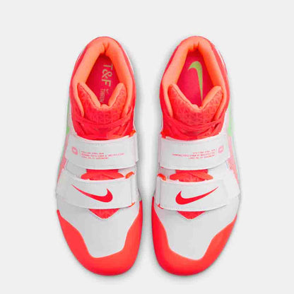 Top view of the Nike Zoom Javelin Elite 3 Throwing Spikes.