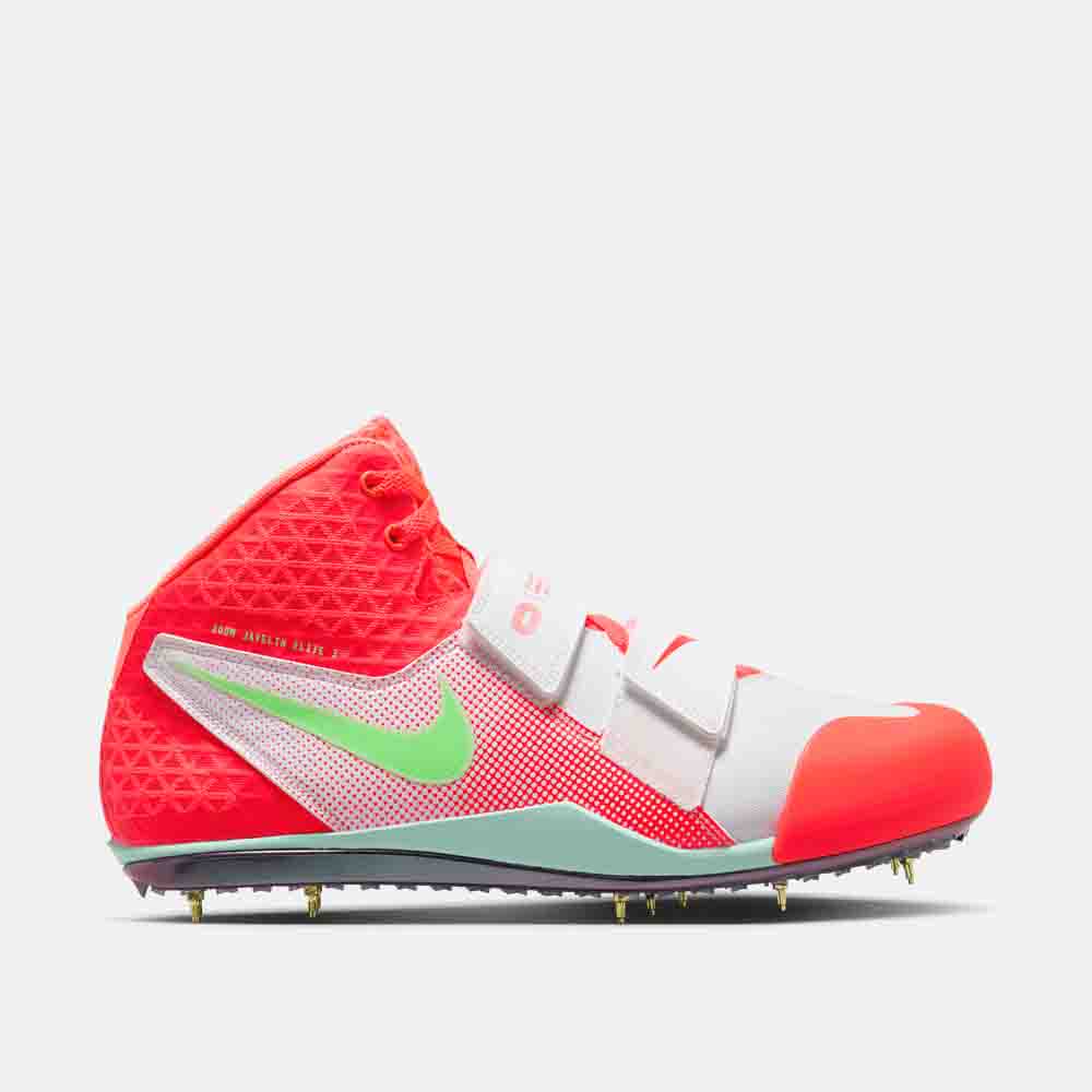 Side view of the Nike Zoom Javelin Elite 3 Throwing Spikes.