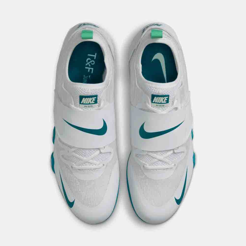 Top view of the Nike Pole Vault Elite Jumping Spikes.