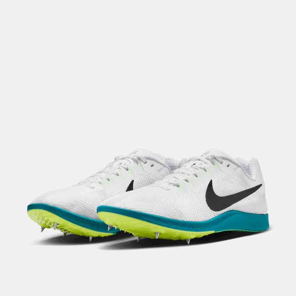 Front view of the Nike Zoom Rival Distance Spikes.