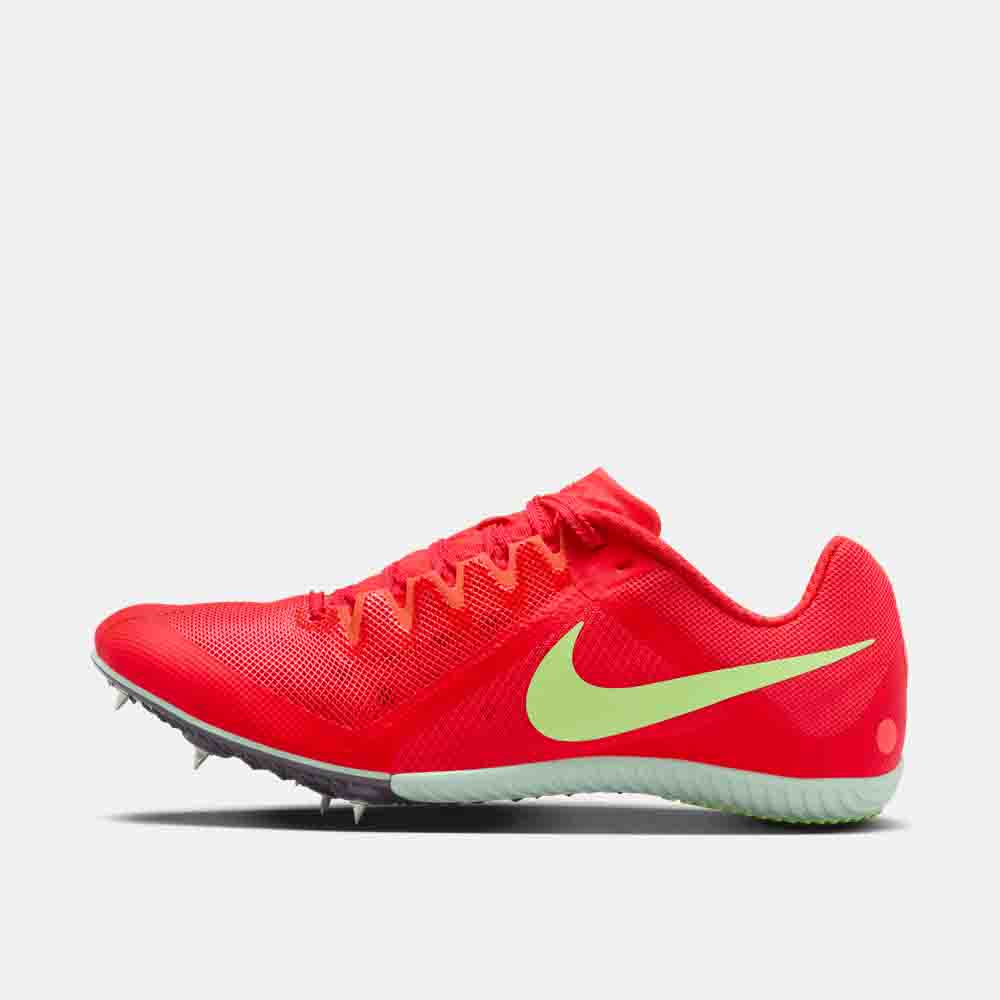 Side medial view of the Nike Zoom Rival Multi-Event Spikes.