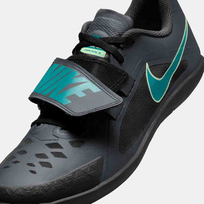 Up close, front view of the Nike Zoom Rival SD 2 Throwing Shoes.