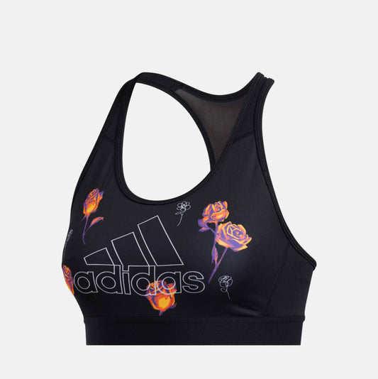 Women's Adidas Floral Bra - SV SPORTS