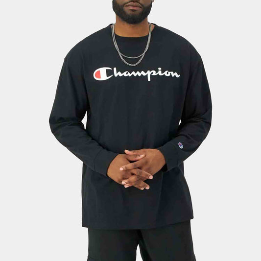 Champion Men's Classic Graphic Long Sleeve T-Shirt - SV SPORTS