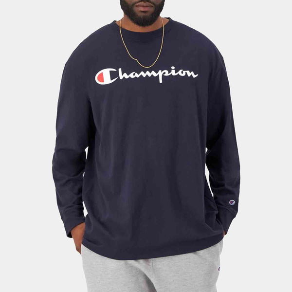Champion Men's Classic Graphic Long Sleeve T-Shirt - SV SPORTS