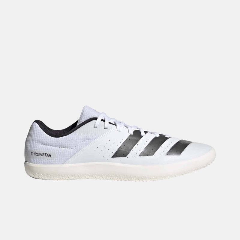 Side view of Adidas Throwing Shoes.