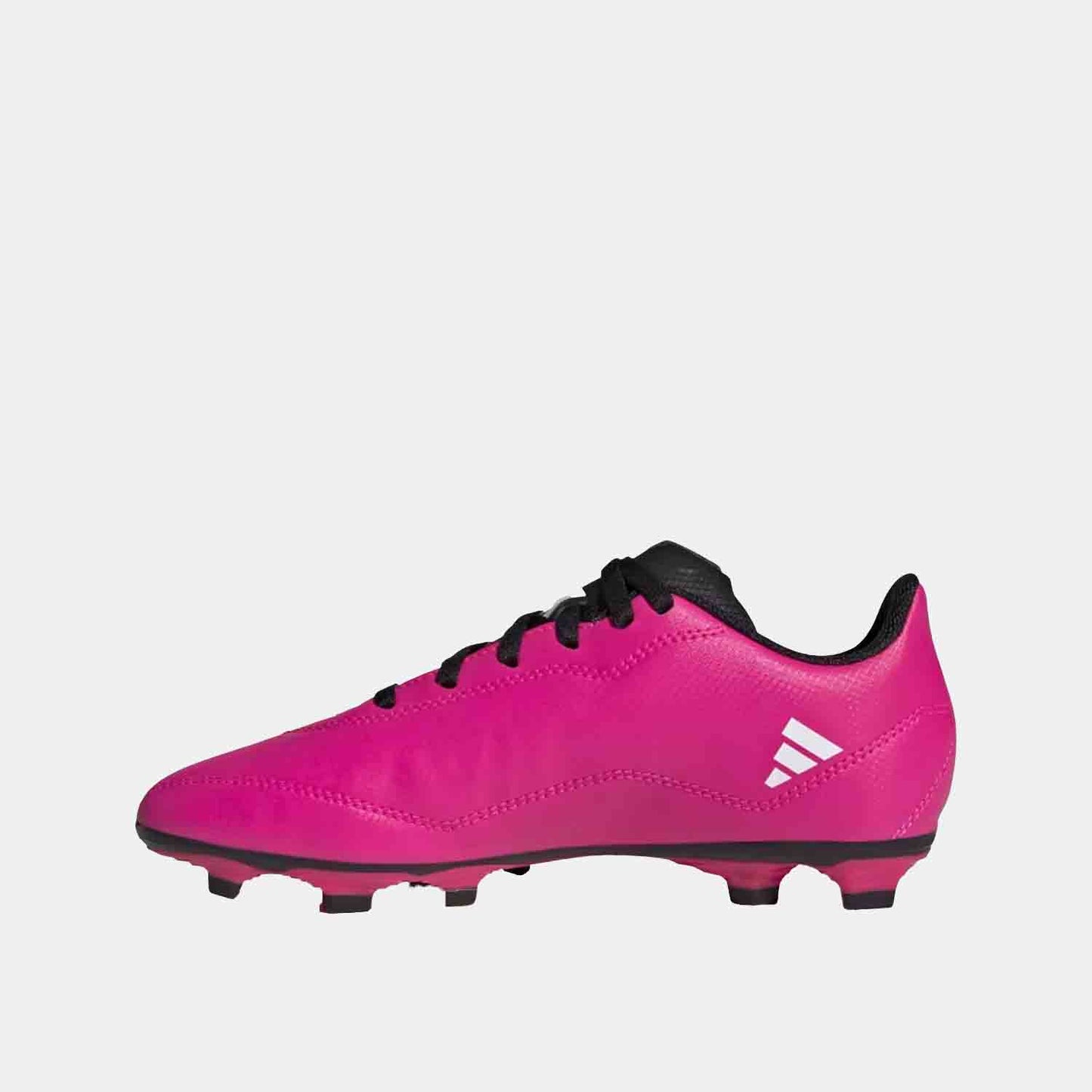 Side medial view of Kids' Adidas X Speedportal 4 FxG.