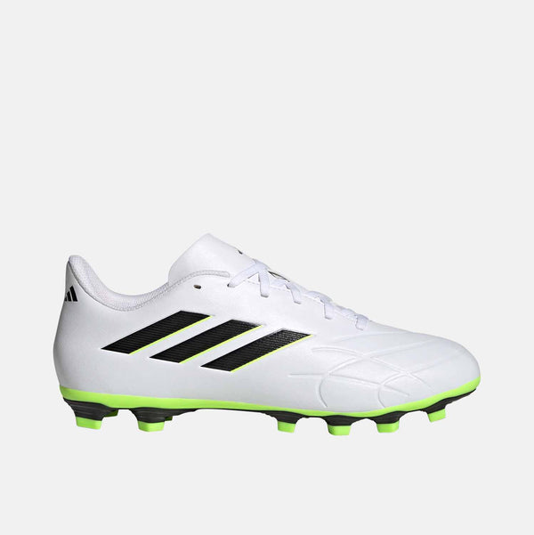 Side view of Adidas Copa Pure 4 Flexible Ground Soccer Cleats.