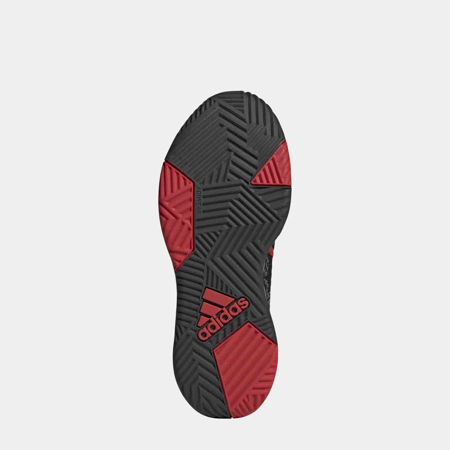 Bottom view of Men's Adidas Own The Game 2.0 Basketball Shoes.