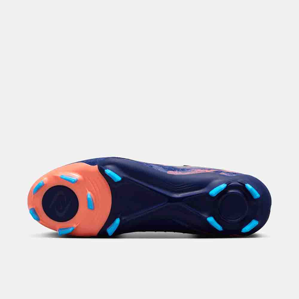 Bottom view of the Nike Phantom GX 2 Academy "Erling Haaland" Soccer Cleats.