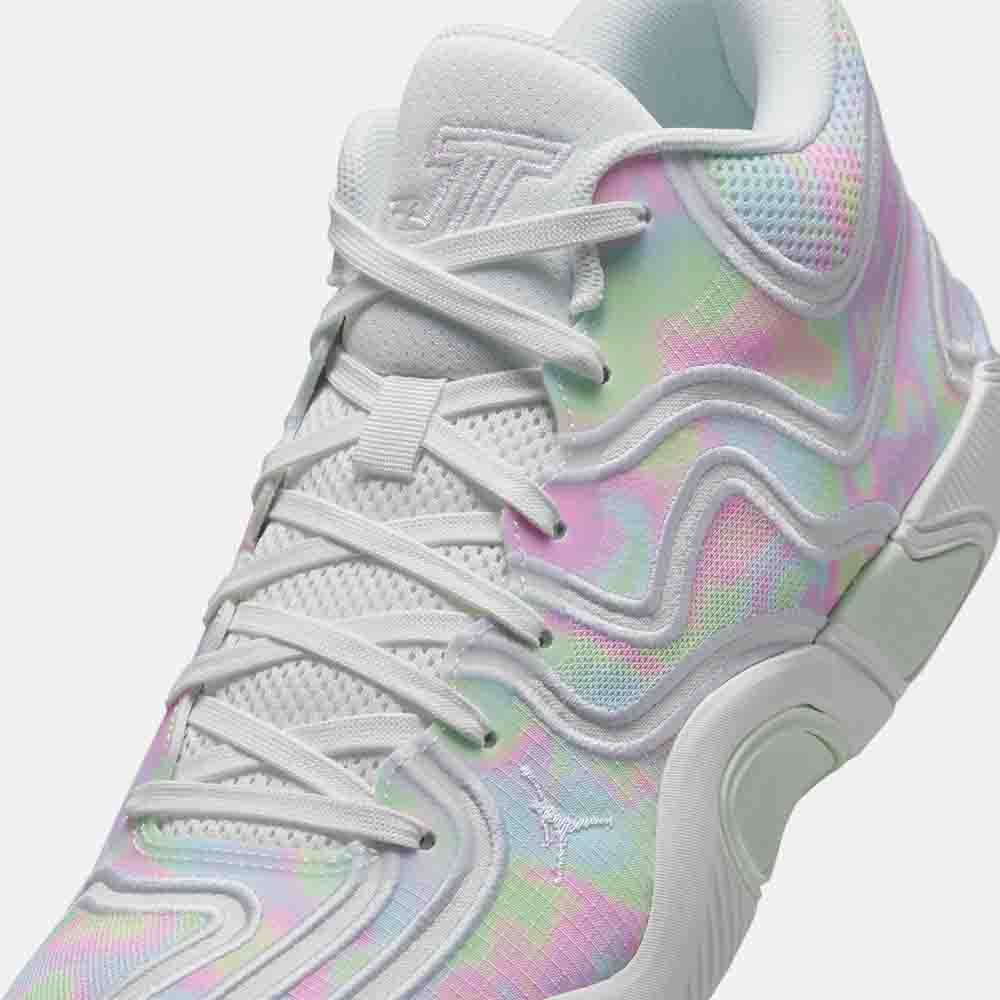 Up close, front view of the Jordan Tatum 3 "LNY".