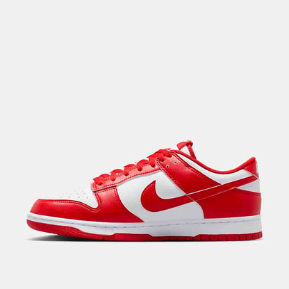 Side medial view of the Men's Nike Dunk Low Retro.