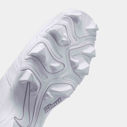 Bottom view of the Kids' Jordan 1 Low Football Cleats.