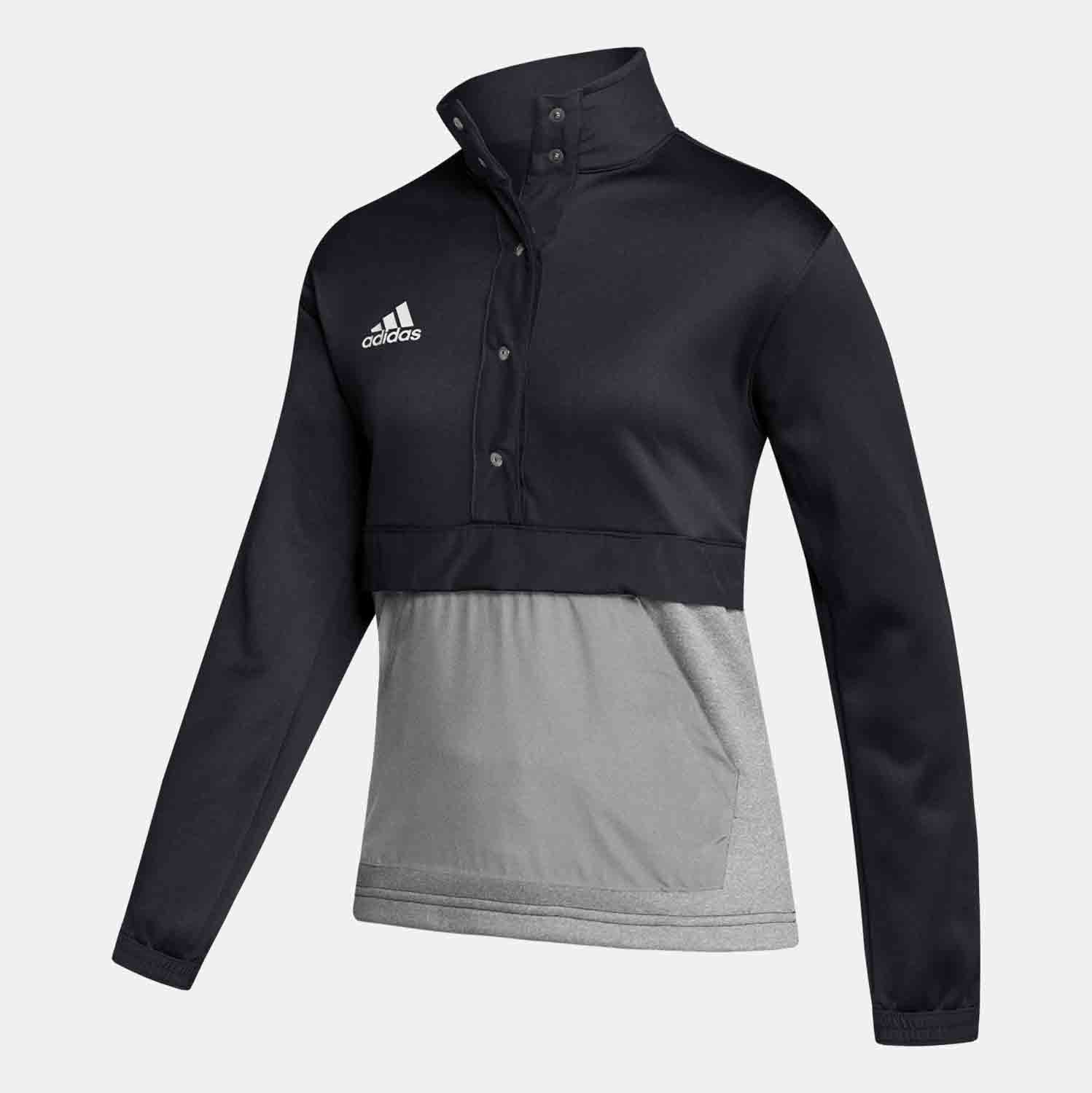 Adidas Women's Team Issue 1/4 Snap Jacket