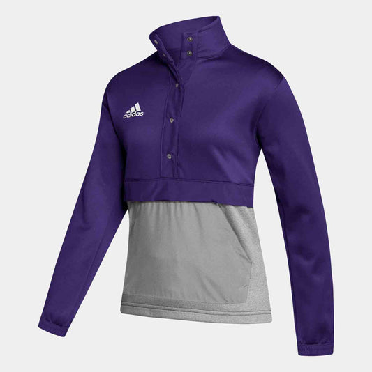 Adidas Women's Team Issue 1/4 Snap Jacket - SV SPORTS