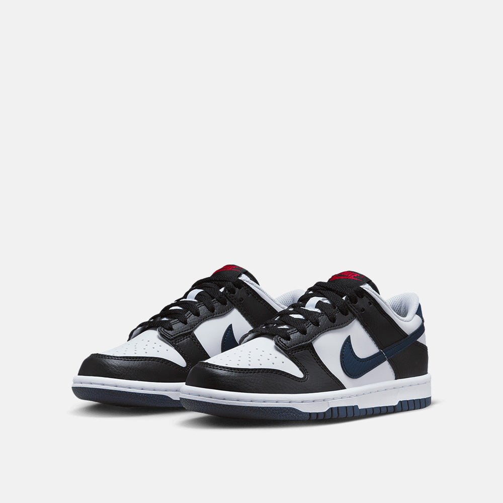 Front view of the Nike Kids' Dunk Low.