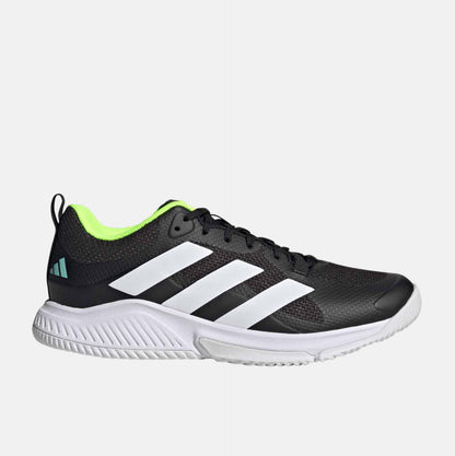 Side view of Women's Adidas Court Team Bounce 2.0.