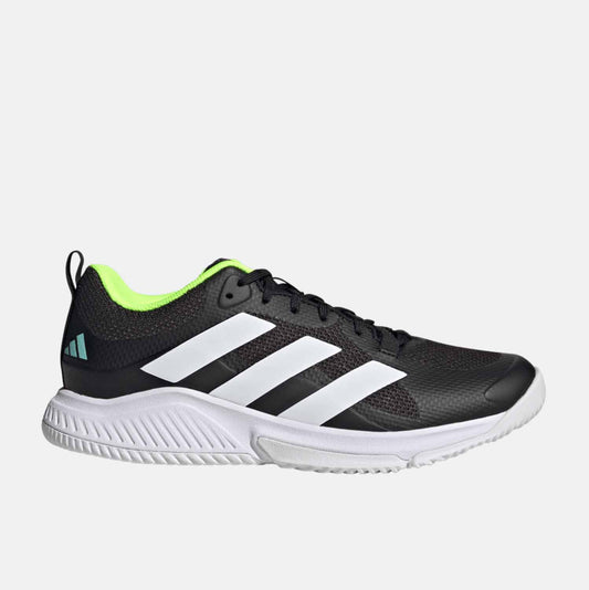 Side view of Women's Adidas Court Team Bounce 2.0.