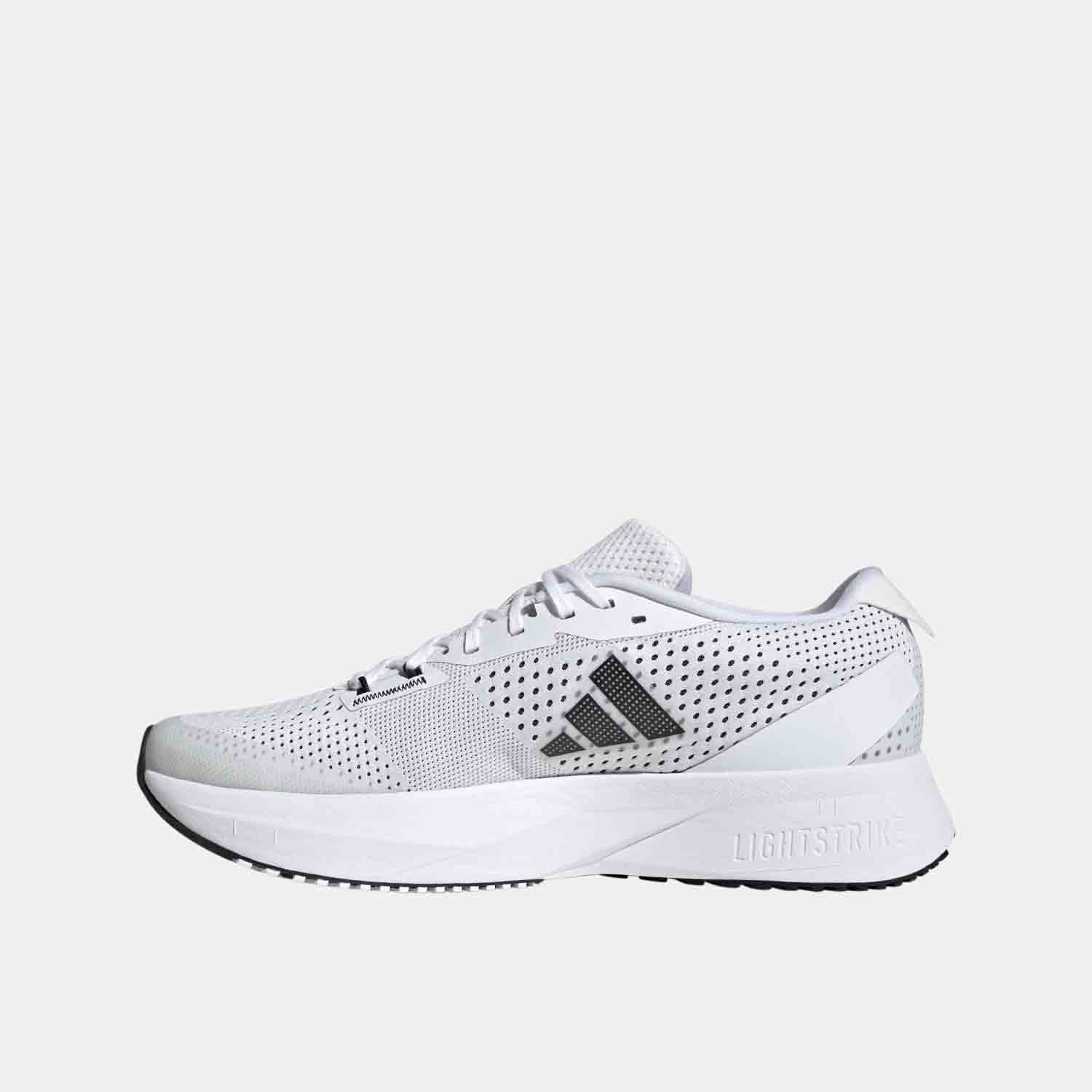Side medial view of the Adidas Adizero SL Running Shoes.