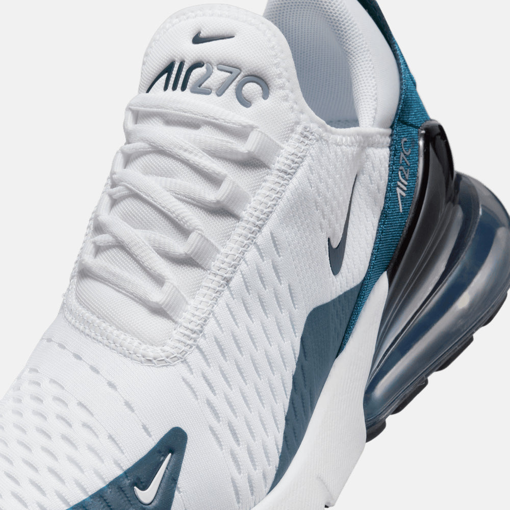 Up close, front view of the Nike Women's Air Max 270.
