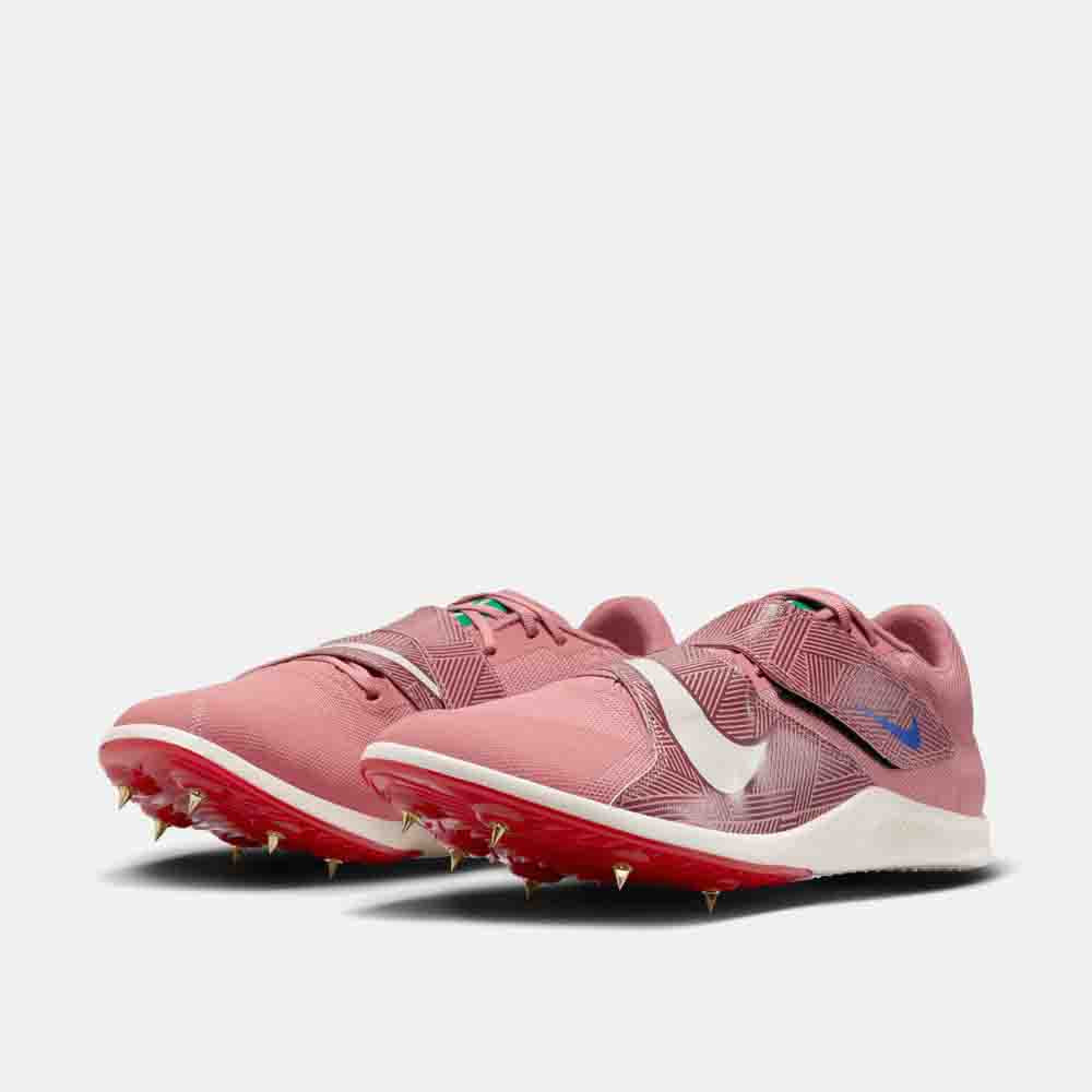 Front view of the Nike Rival Jumping Spikes.