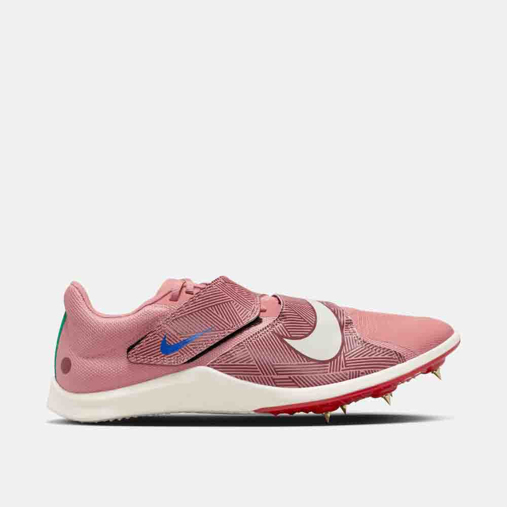 Side view of the Nike Rival Jumping Spikes.