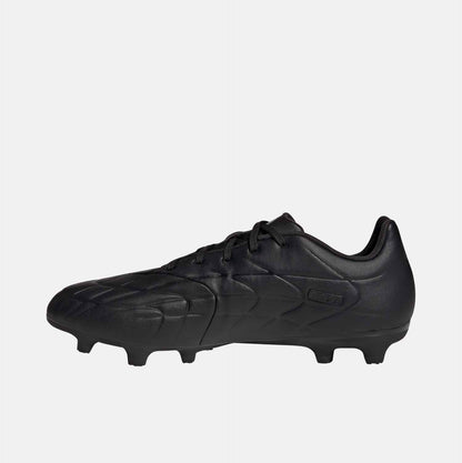 Side medial view of Adidas Copa Pure 3 Firm Ground Soccer Cleats.