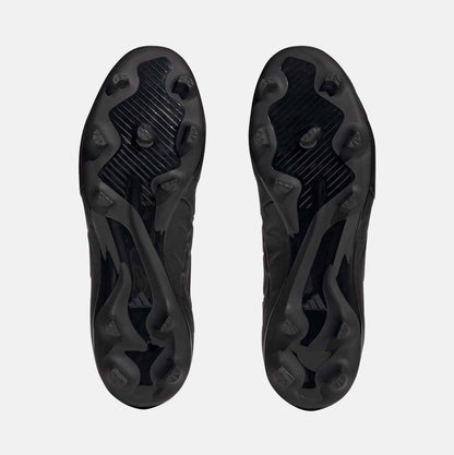Bottom view of Adidas Copa Pure 3 Firm Ground Soccer Cleats.
