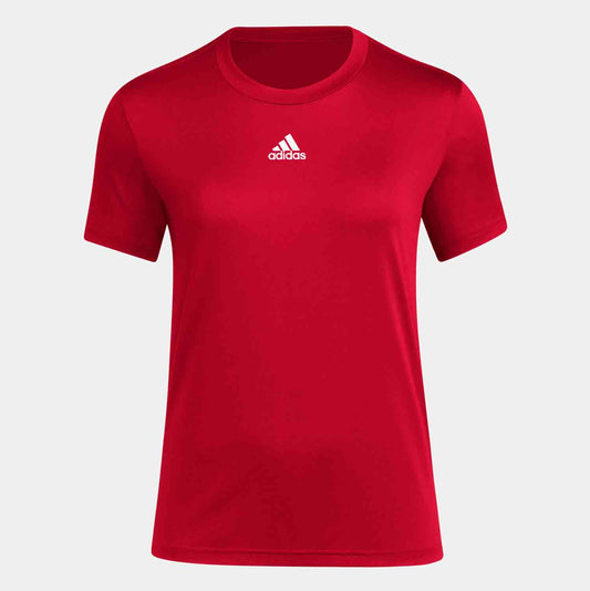 Adidas Women's Pregame Badge of Sport T-Shirt - SV SPORTS
