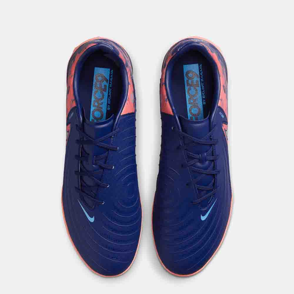 Top view of the Nike Phantom GX 2 Academy "Erling Haaland" Soccer Cleats.