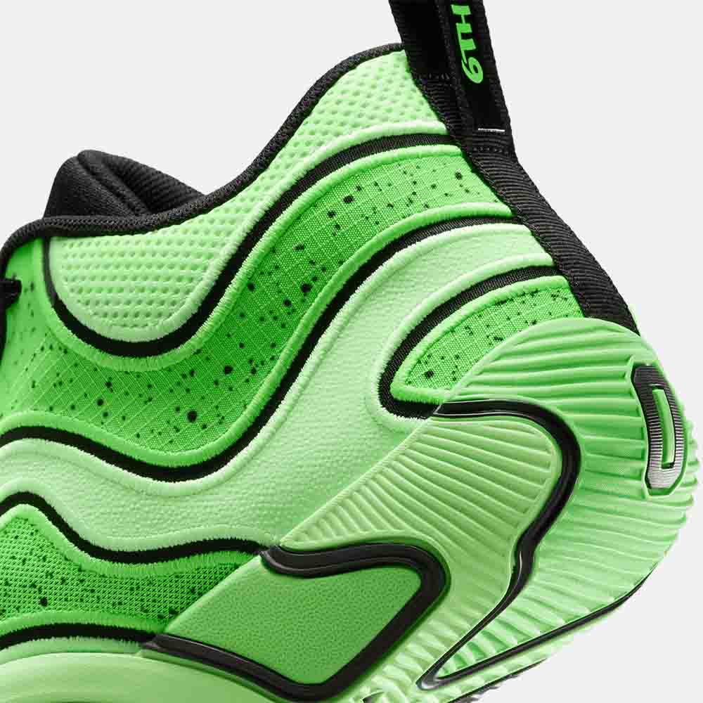 Up close, rear view of the Jordan Tatum 3 "6th Man".