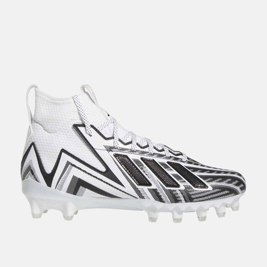 Men's Freak 23 Football Cleats, White/Black - SV SPORTS