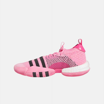 Side medial view of Men's Adidas Trae Young 2 Basketball Shoes.