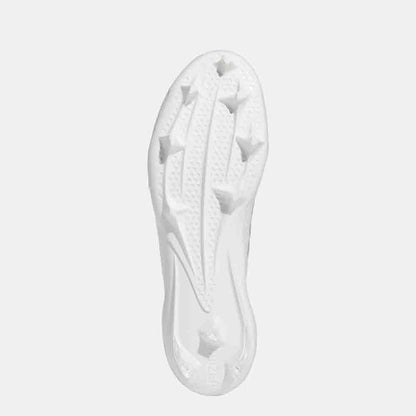 Bottom view of the Adidas Men's Adizero Electric+ Football Cleats.