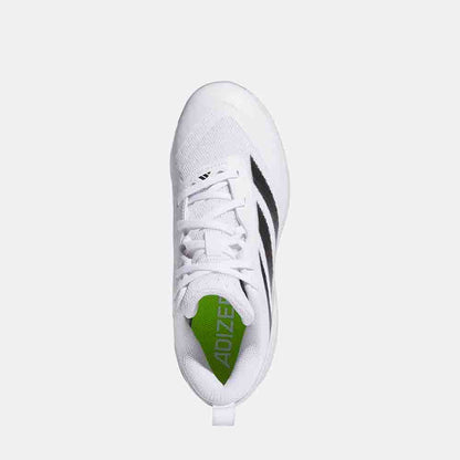 Top view of the Kids' Adidas Adizero Instinct TPU Baseball Cleats.
