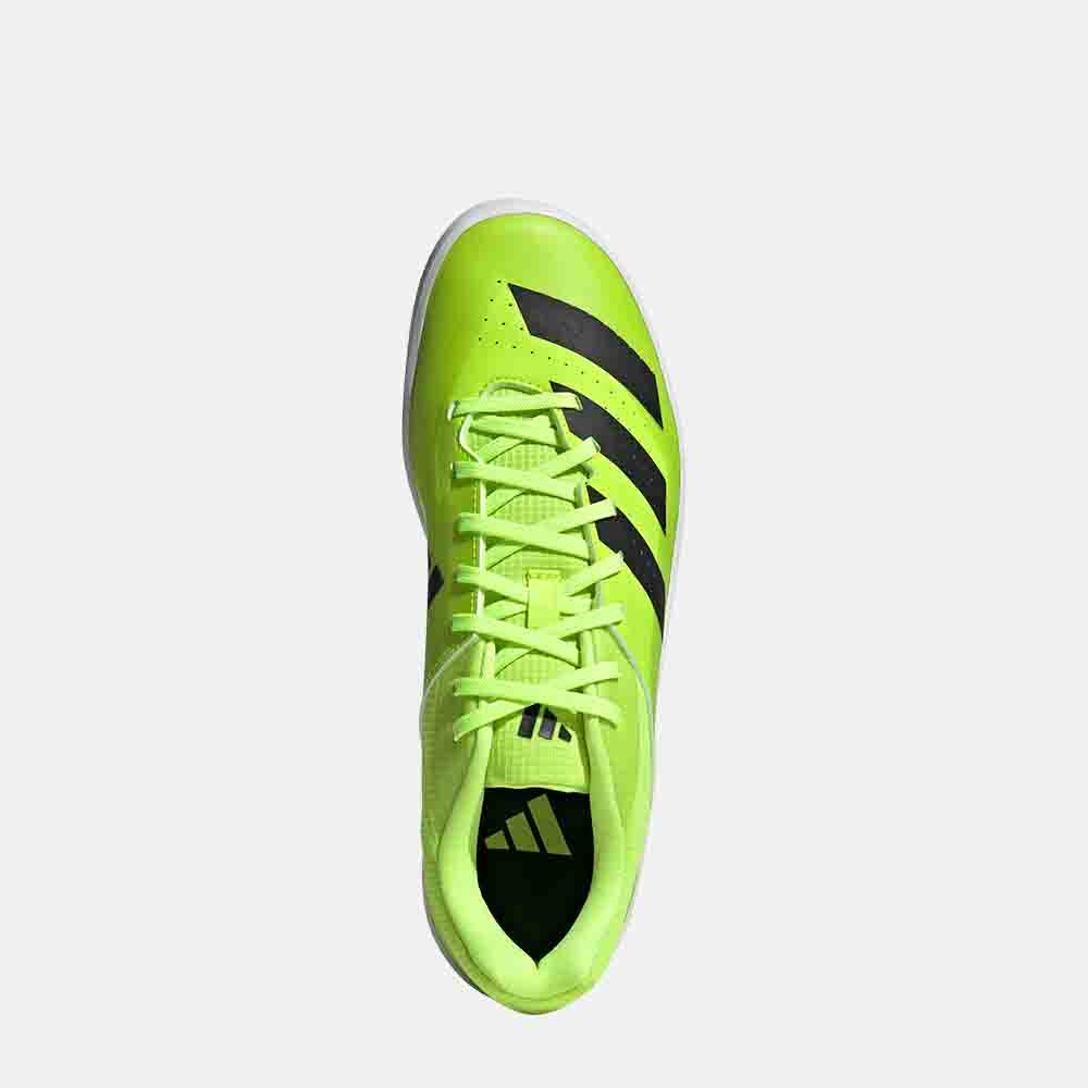 Top view of the Adidas Throwstar Throwing Spikes.