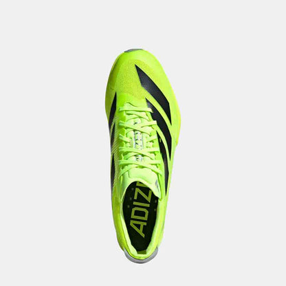 Top view of the Adidas Adizero Finesse Running Spikes.