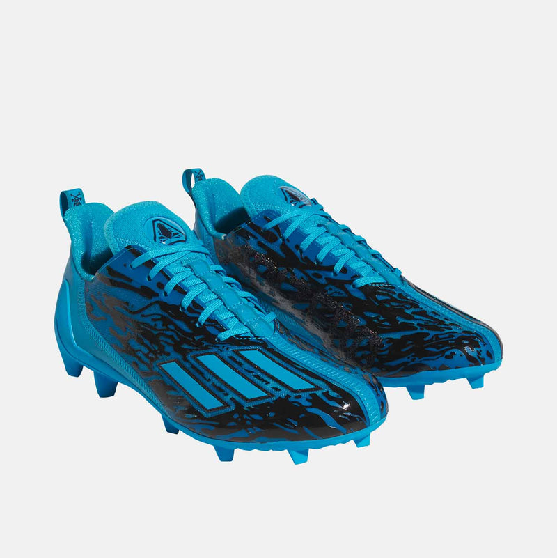 Front view of Adidas Adizero 12.0 Poison Football Cleats.
