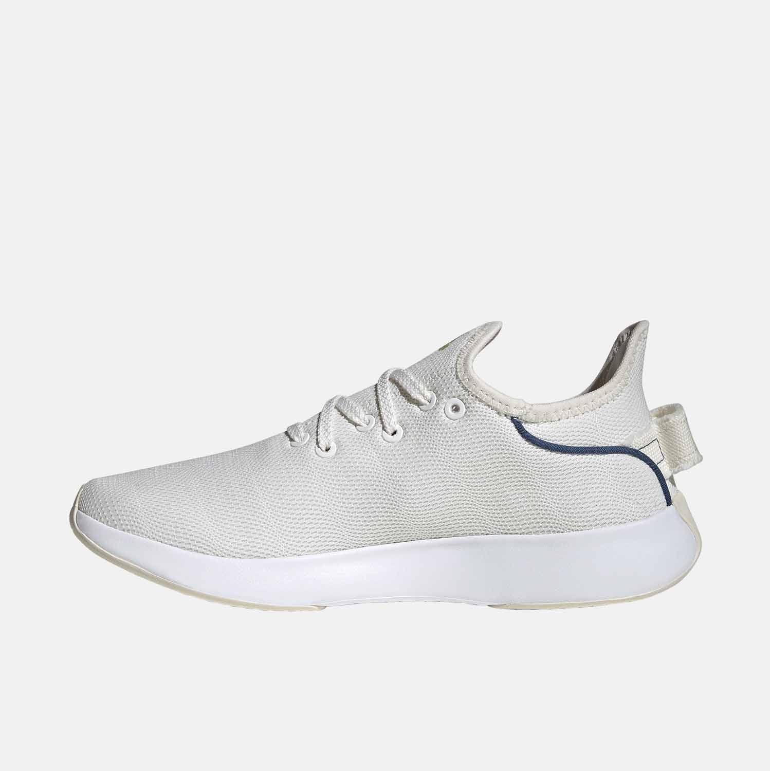 Side medial view of Women's Adidas Cloudfoam Pure Running Shoes.