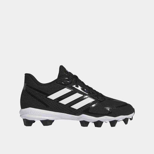 adidas Men's Icon 8 MD Baseball Cleats - Black/White / 9 adidas Men's Icon 8 MD Baseball Cleats - Black/White / 9