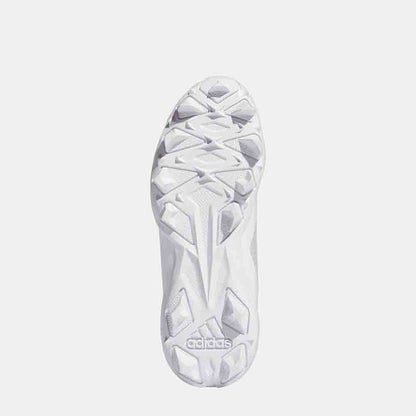 Bottom view of the Kids' Adidas Adizero Impact Baseball Cleats.