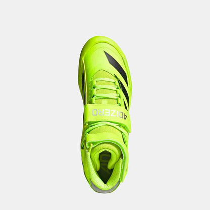 Top view of the Adidas Adizero Javelin Spikes.