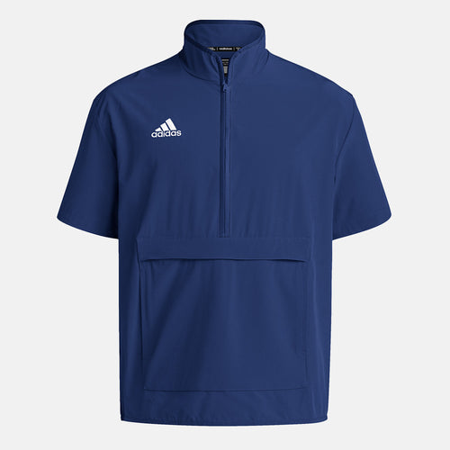 adidas Men's Coach Short Sleeve 1/4 Zip